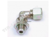 Соединитель уголок М16*1,5/D10 металл