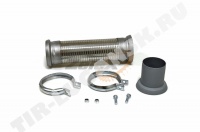Гофра глушителя D90 L285